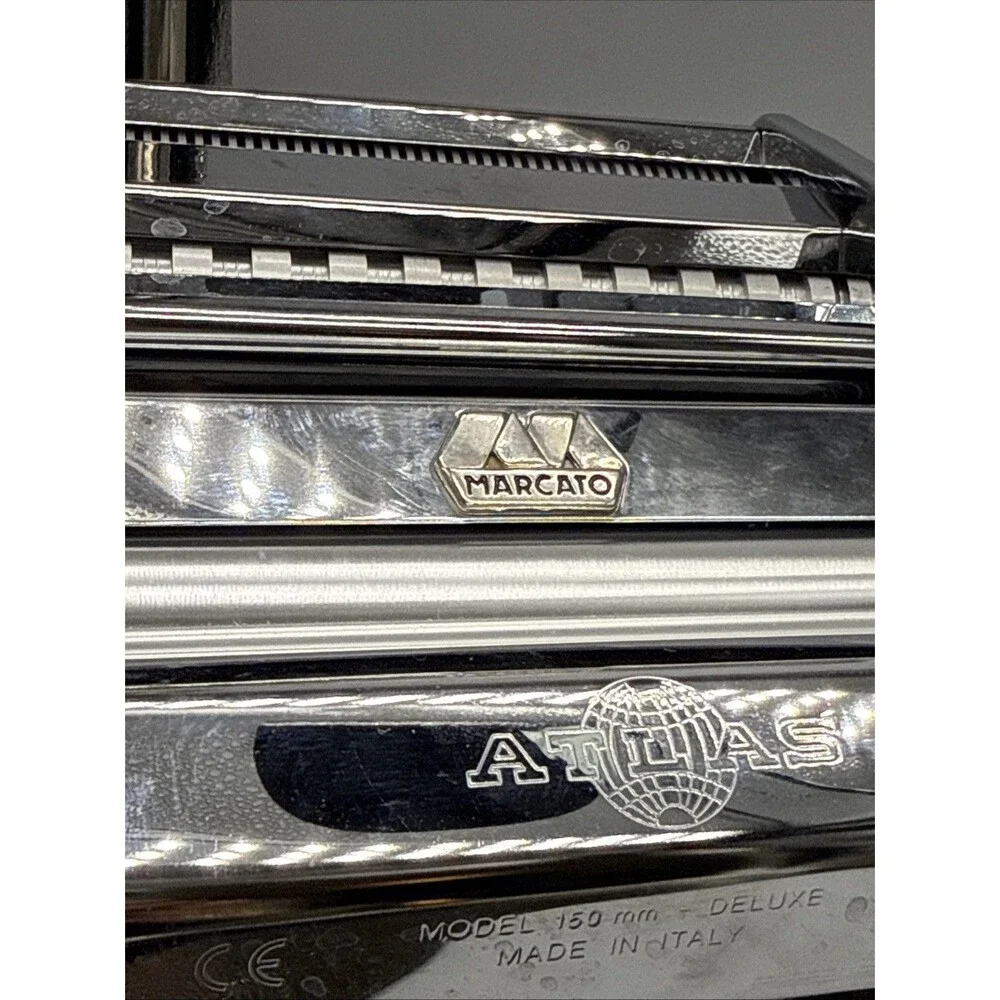 Atlas Marcato Multi Pasta Machine Maker Set Model # 150mm Deluxe Made In Italy